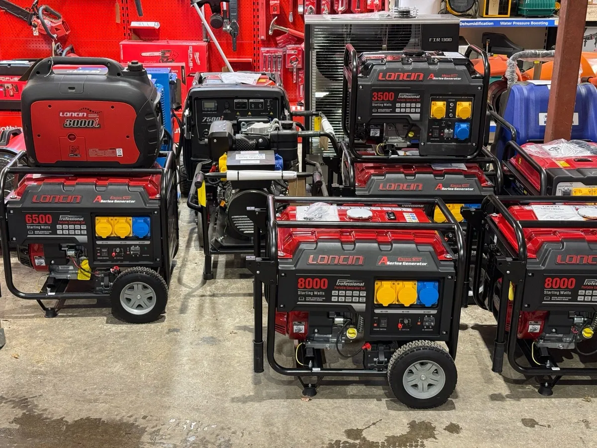 Petrol and Diesel Generators NEW - Image 1