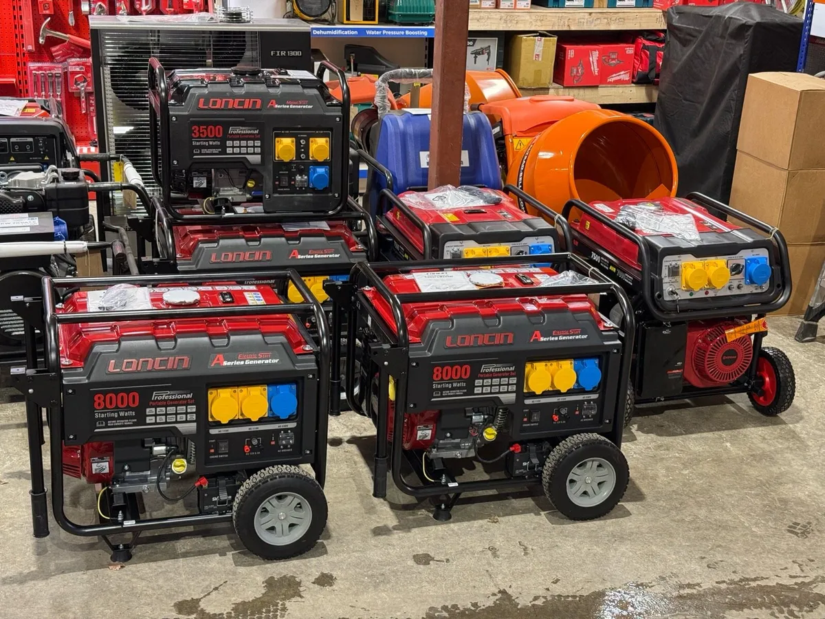 Petrol and Diesel Generators NEW - Image 2