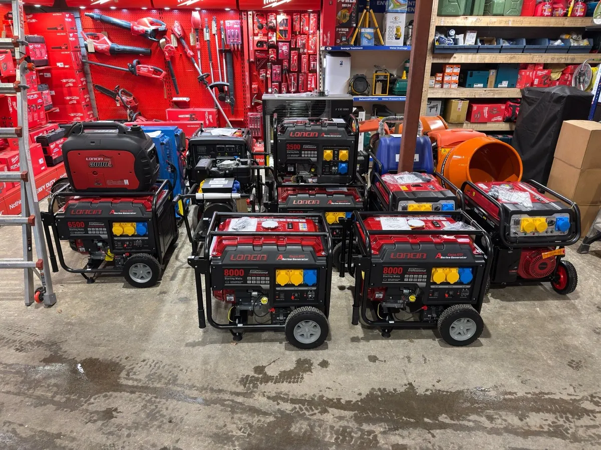 Petrol and Diesel Generators NEW - Image 3