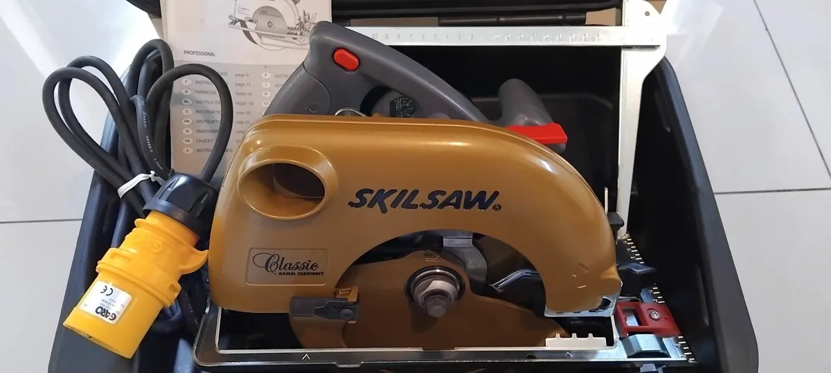 Skilsaw Classic 190mm Circular saw 110v - Image 1