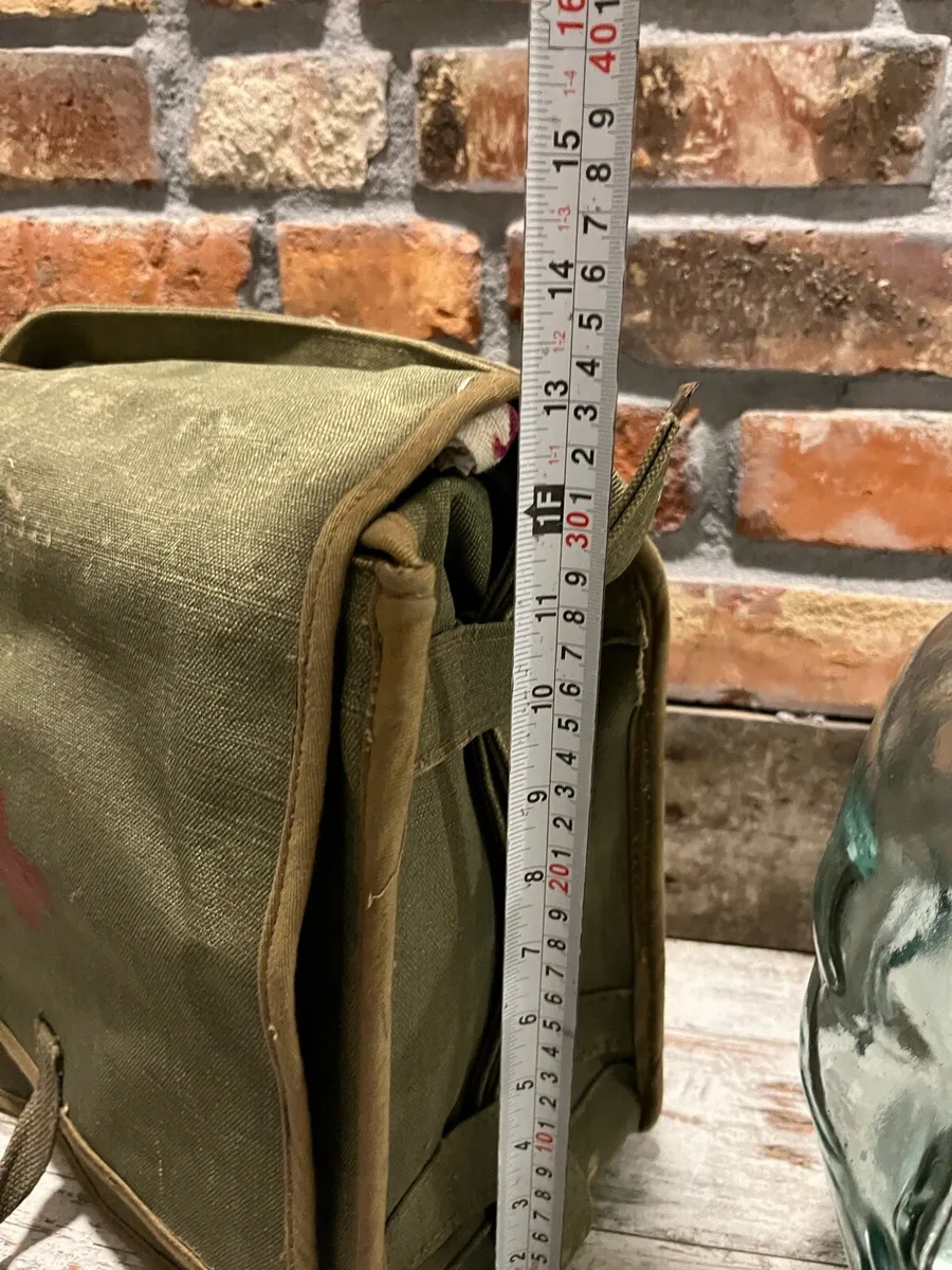 Vintage army bag - Image 3