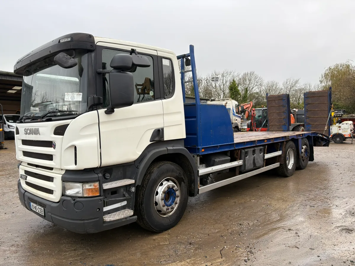 2010 Scania beavertail rear lift - Image 3
