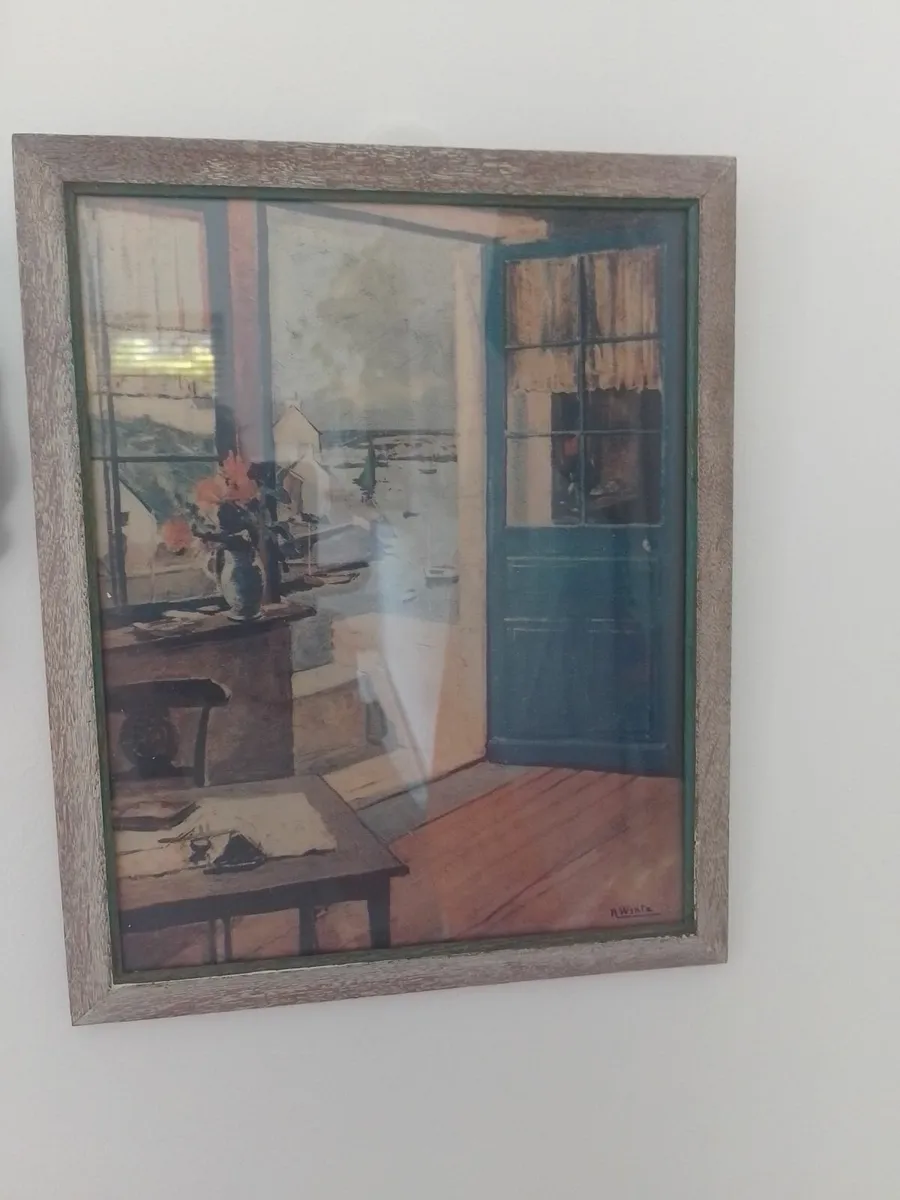 Old Framed Print - Image 1