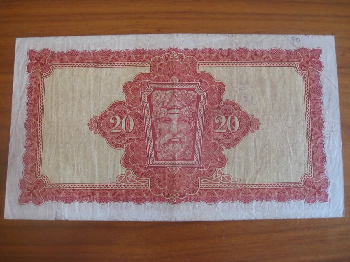 20 Pound Lavery Note-350 Euros Redmond Signature - Image 2