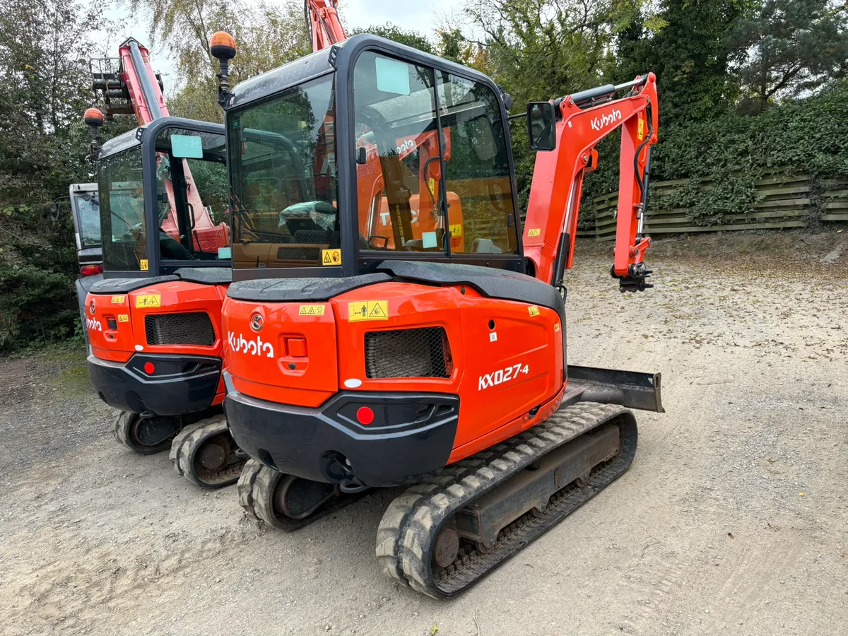 Kubota kx027-4 2019 (immaculate choice 2) - Image 1