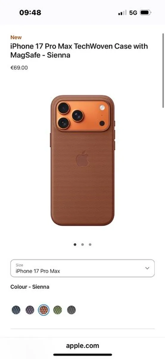 iPhone 17 Pro Max techwoven case - Image 1