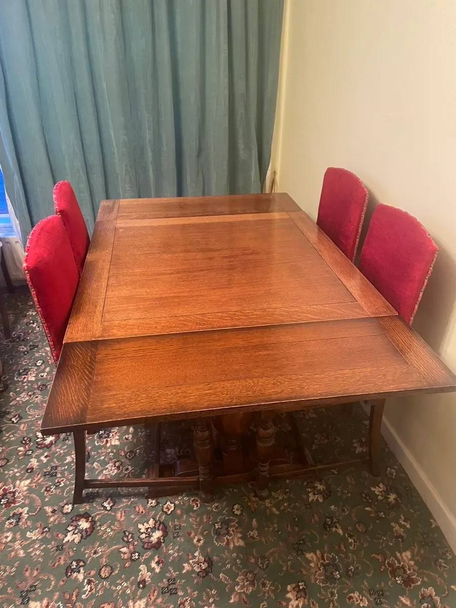 Table and chair for sale - Image 2
