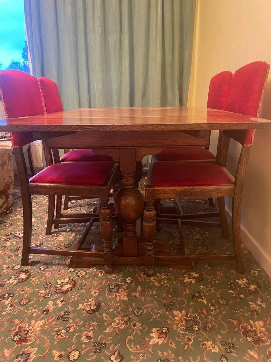 Table and chair for sale - Image 3