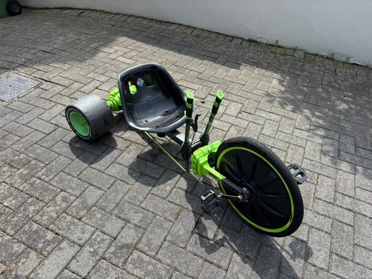 20 Inch Huffy Green Machine and go kart - Image 1