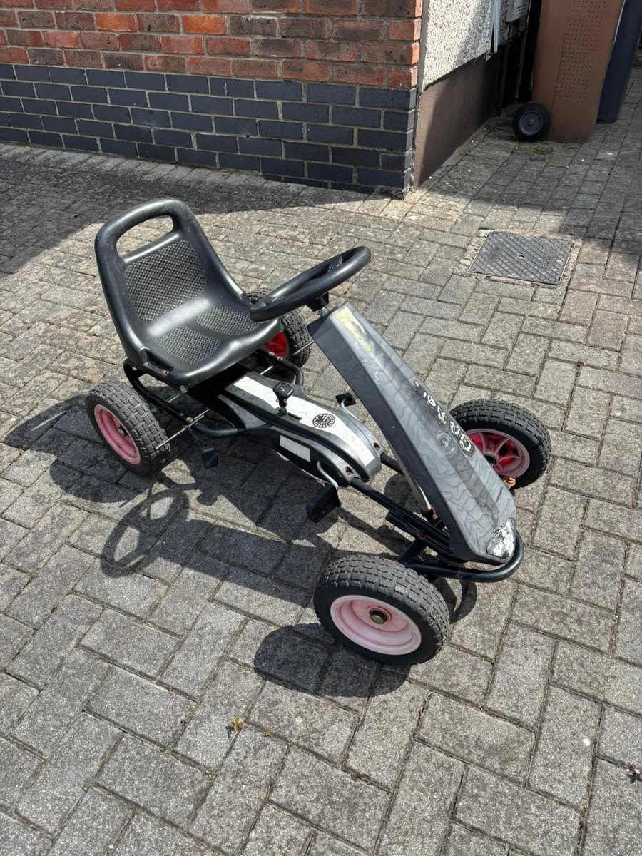 20 Inch Huffy Green Machine and go kart - Image 4
