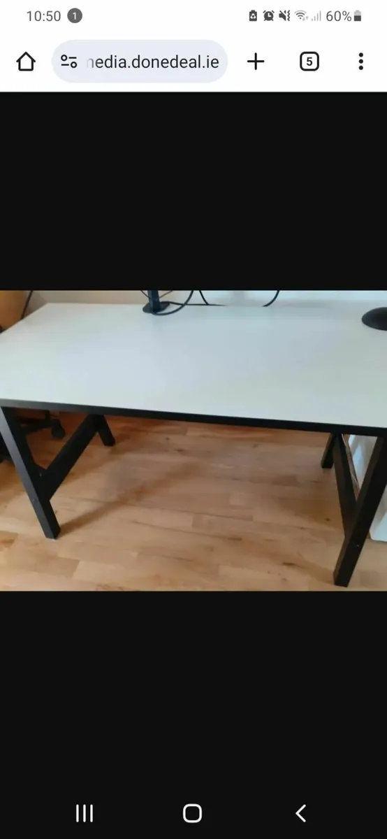 Save €100 Sturdy Desk - 10cm LOWER than standard - Image 1