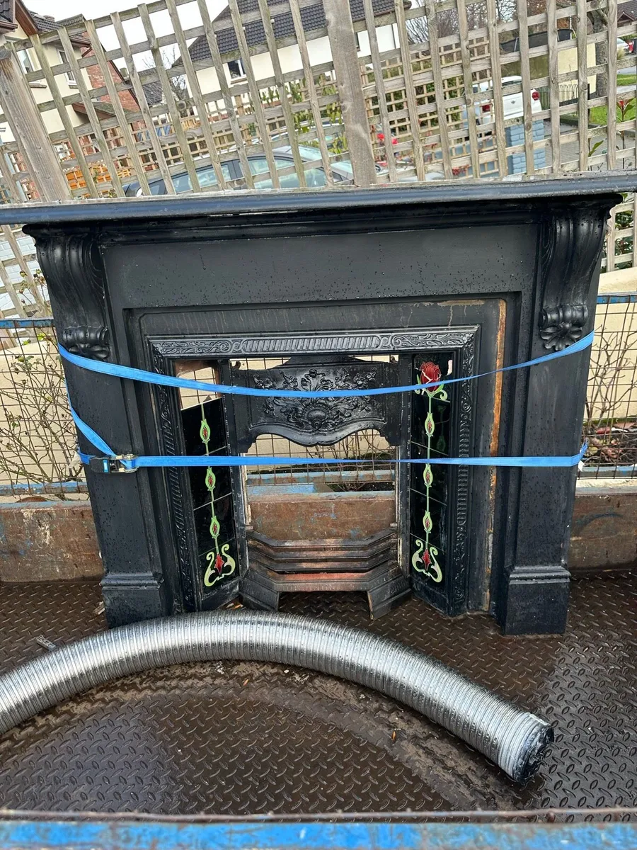 Cast iron fireplace - Image 1
