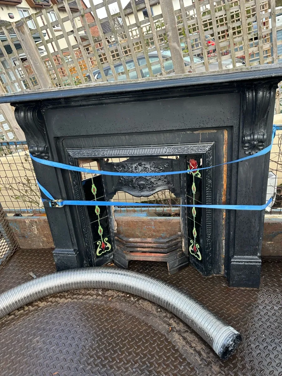 Cast iron fireplace - Image 2