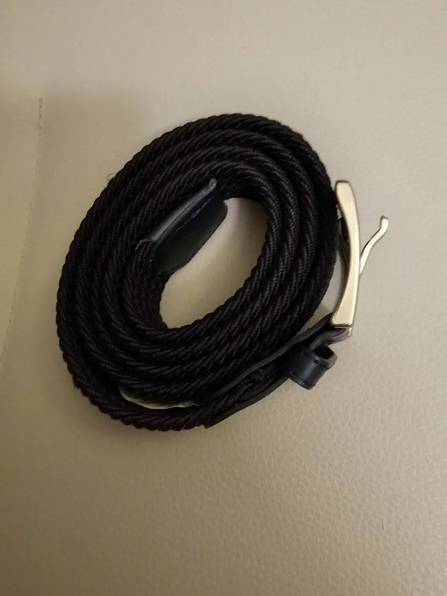 Men elastic woven belt - Image 1