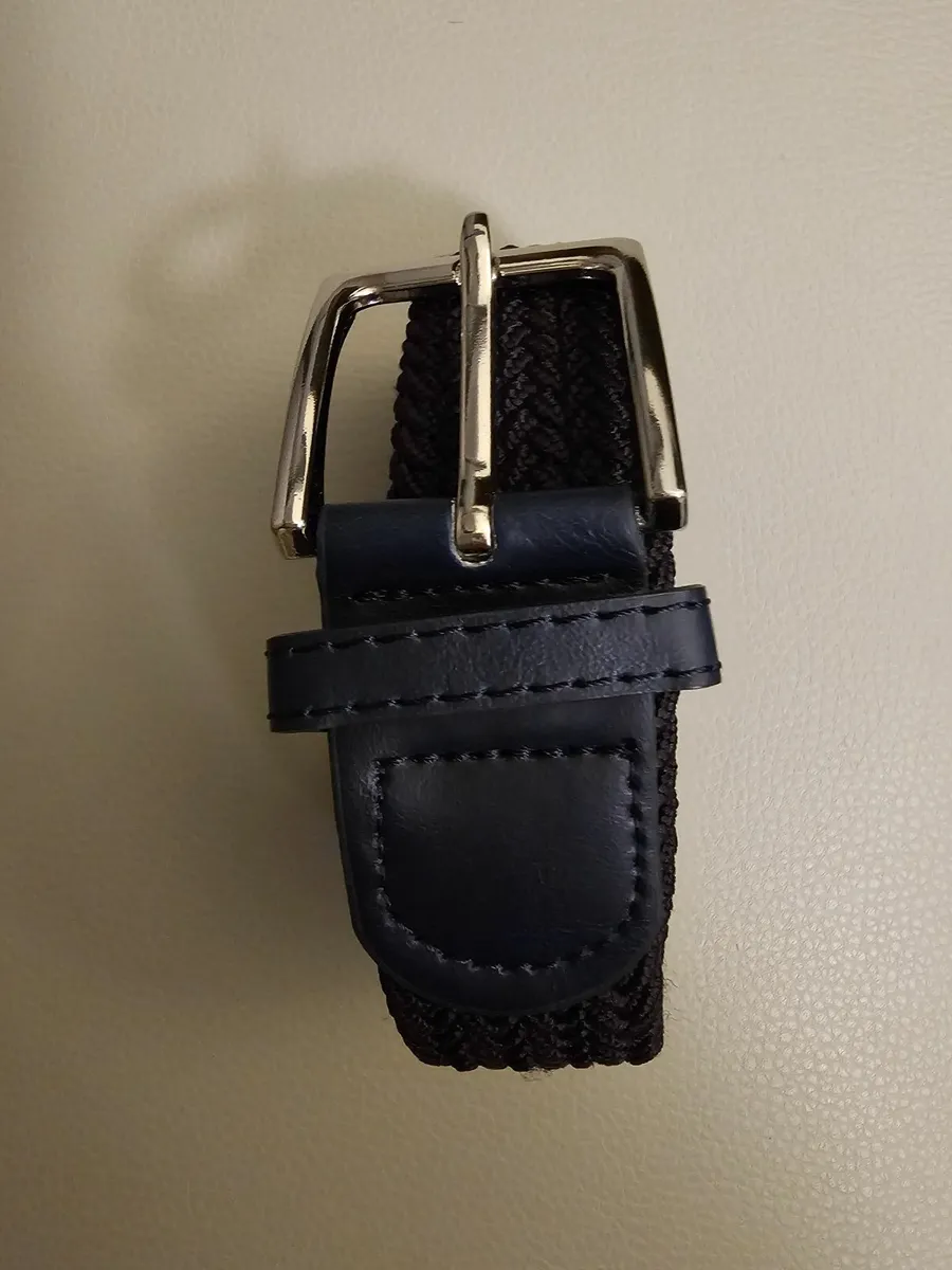 Men elastic woven belt - Image 2