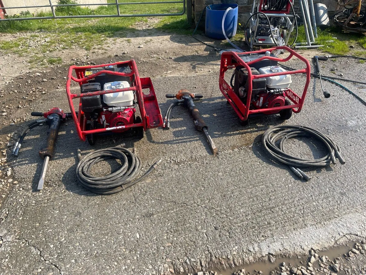 Belle hydraulic power pack with hammer 20lpm - Image 1