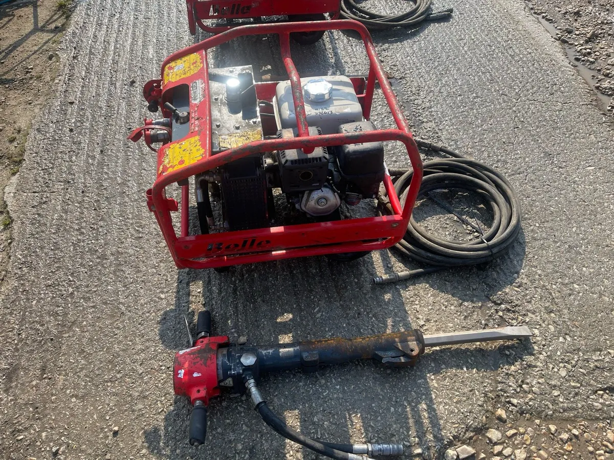 Belle hydraulic power pack with hammer 20lpm - Image 3