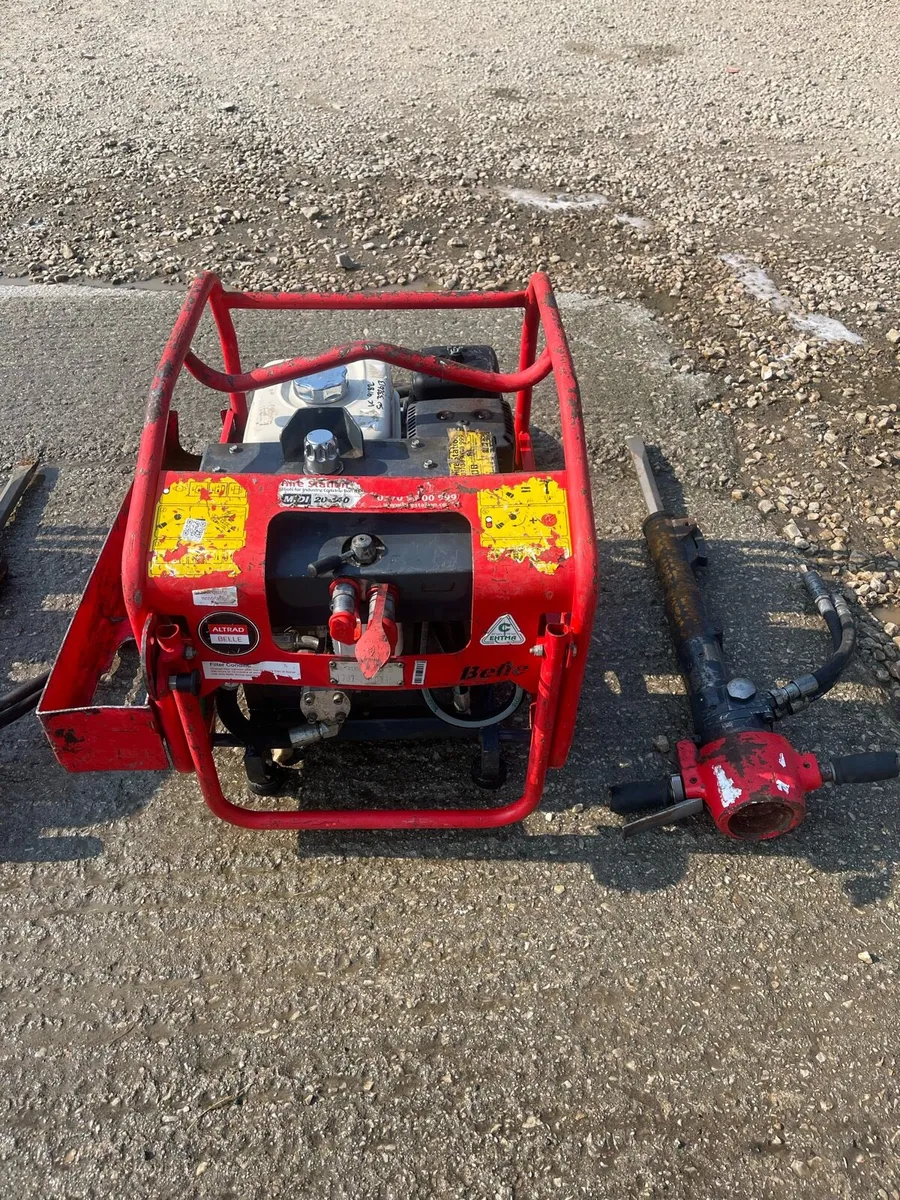Belle hydraulic power pack with hammer 20lpm - Image 4