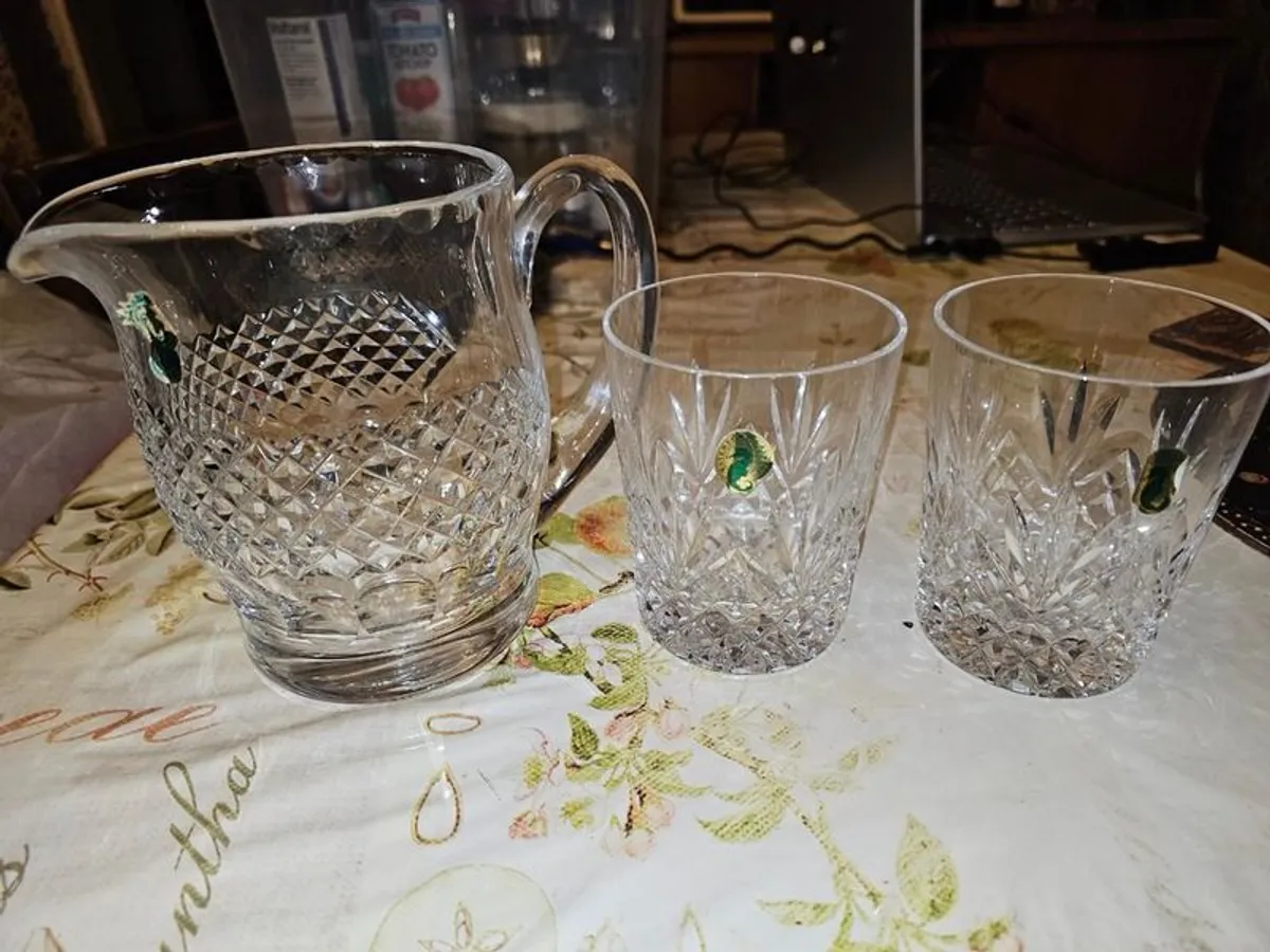 Waterford Crystal Jug & Tumblers