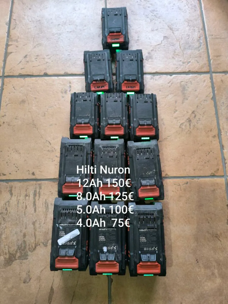 Hilti Nuron batteries - Image 1
