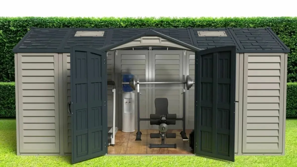 Apex Pro PLUS 15x8 Vinyl Garden Sheds - Image 4