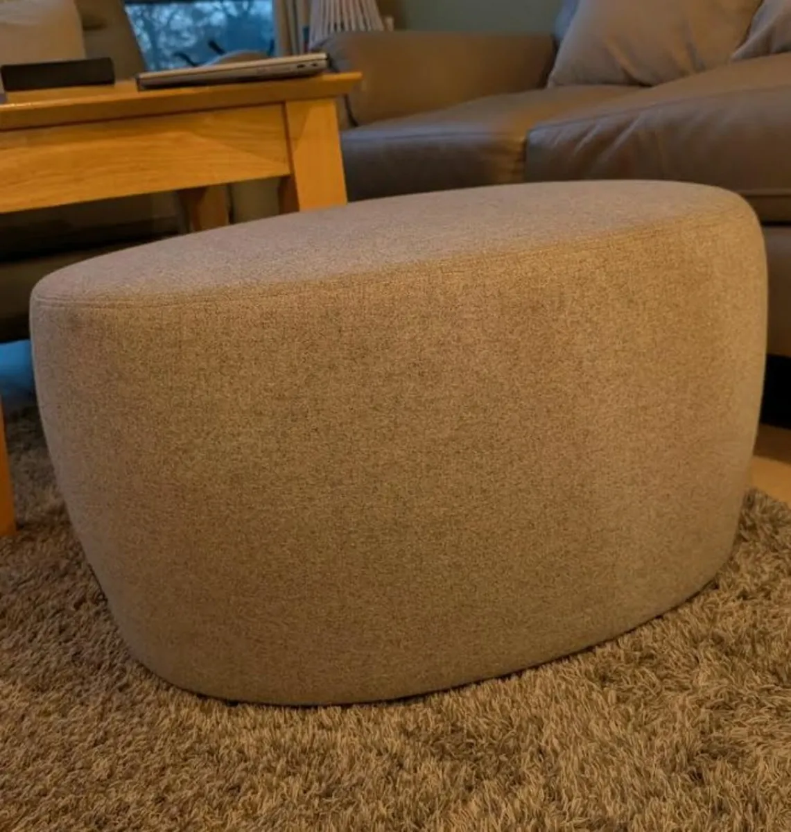 Moroso footstool/pouf grey - Image 1
