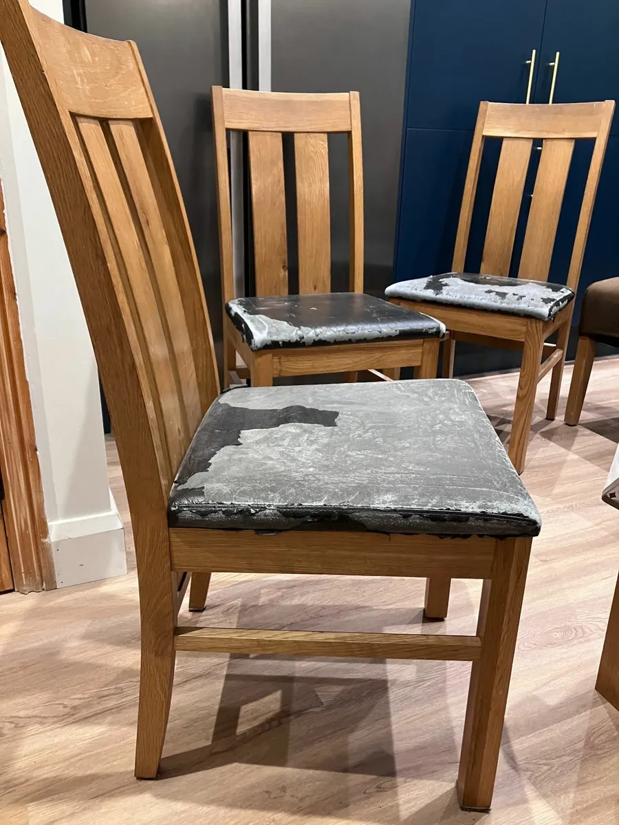 6 x dining room chairs - Image 2