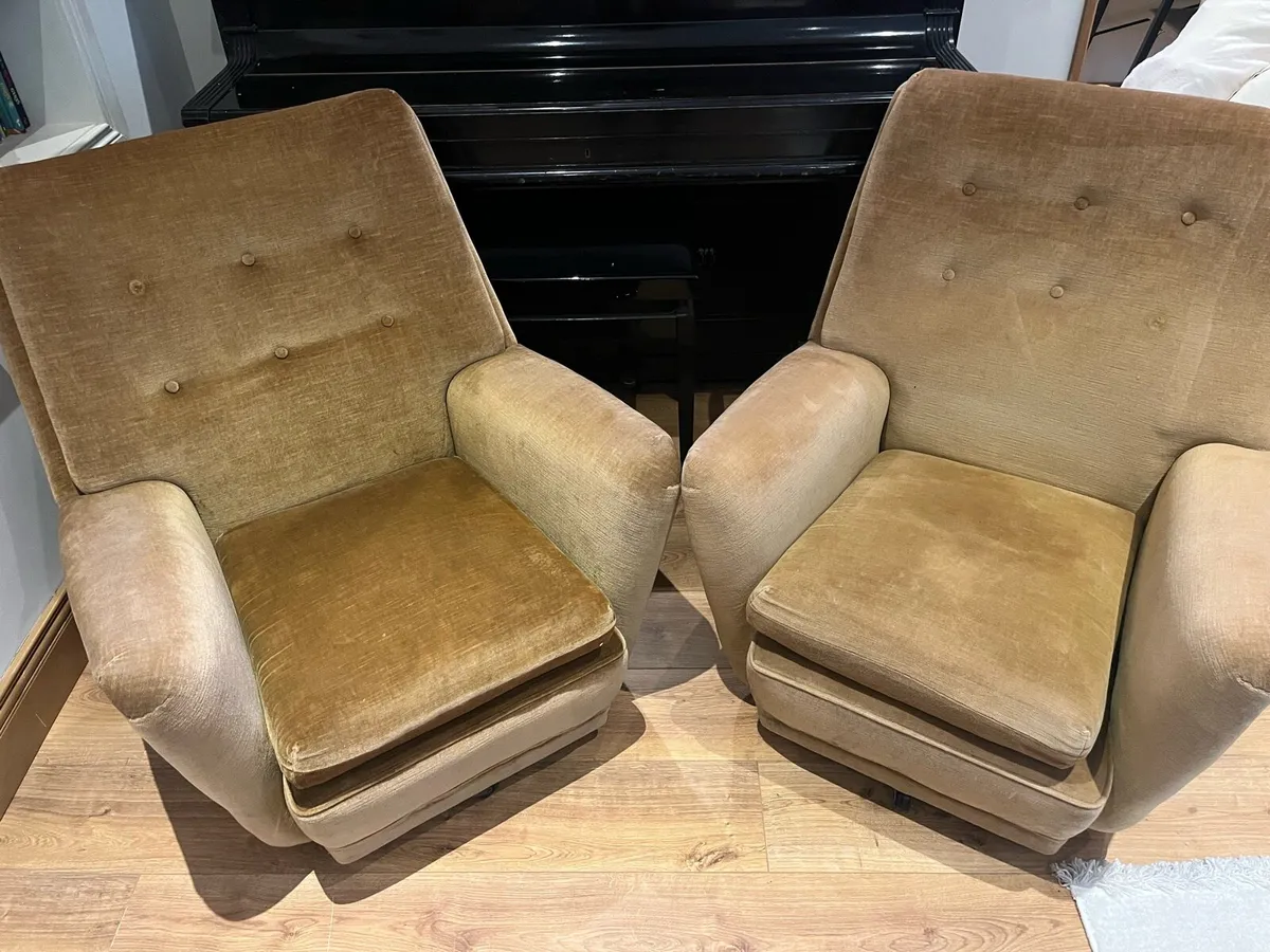 Retro arm chairs - Image 1