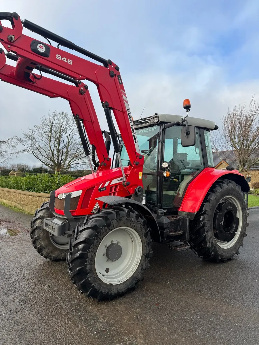 Massey 5610 & loader - Image 1