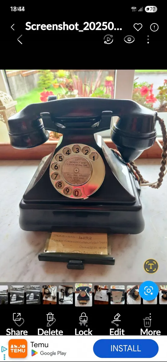 ANTIQUE BALELITE PHONE - Image 1