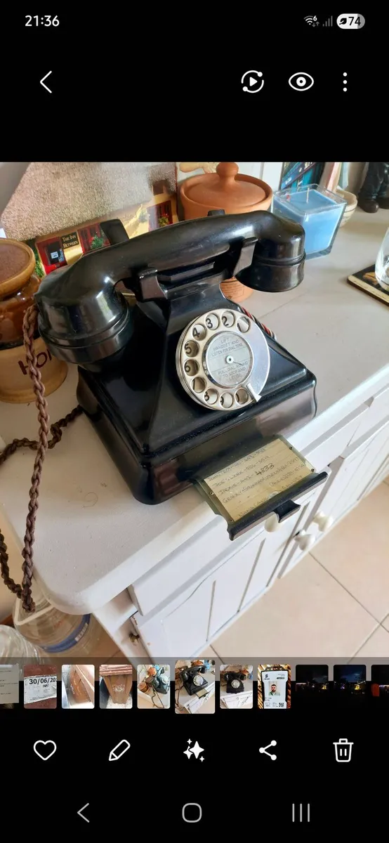 ANTIQUE BALELITE PHONE - Image 2