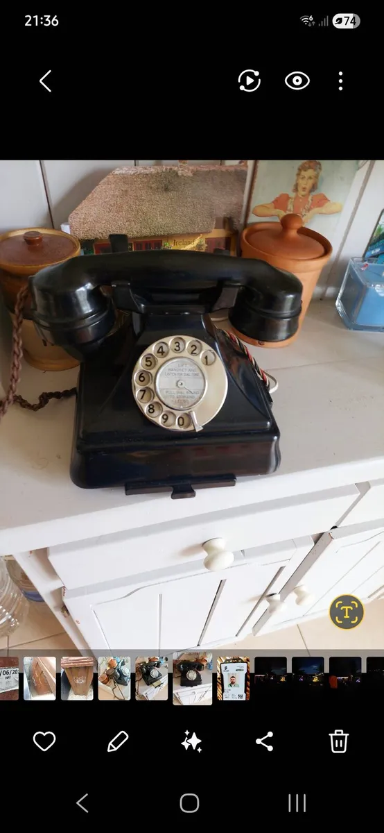 ANTIQUE BALELITE PHONE - Image 3