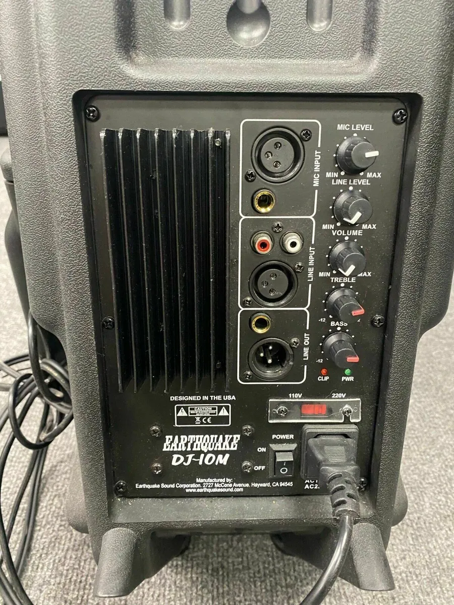Earthquake DJ10M PA System - Image 2