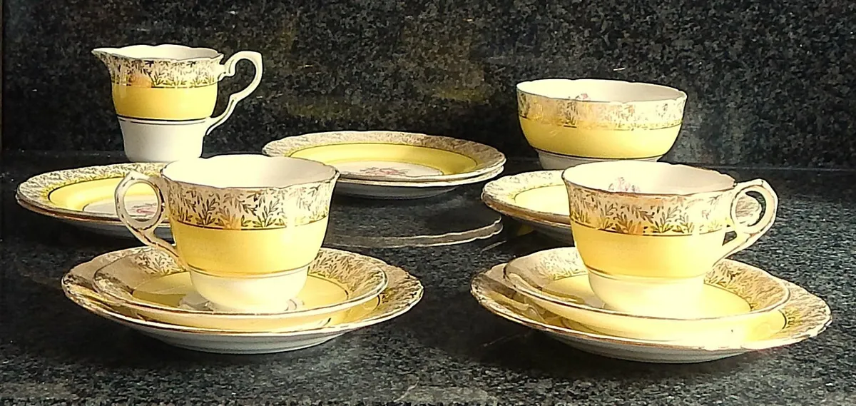 Selection of 14 Pieces Royal Stafford Bone China - Image 2