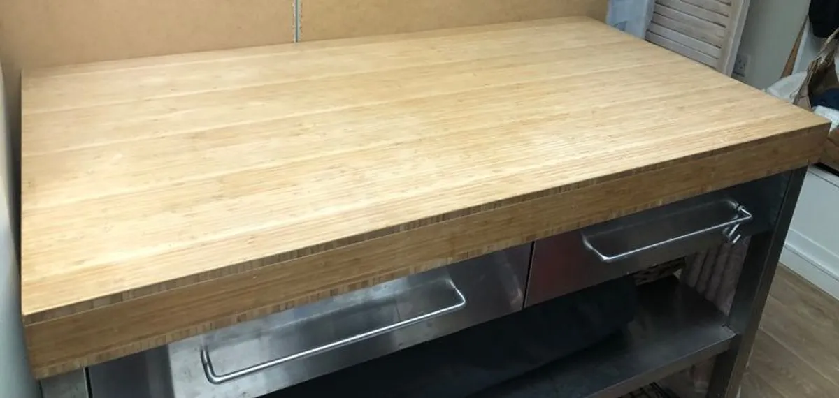 Kitchen Island Ikea Rimforsa - Image 1