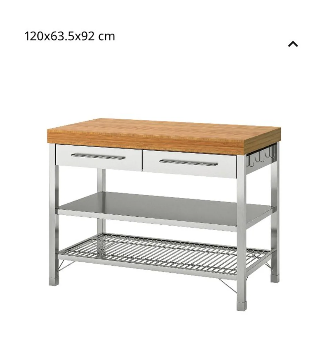 Kitchen Island Ikea Rimforsa - Image 3