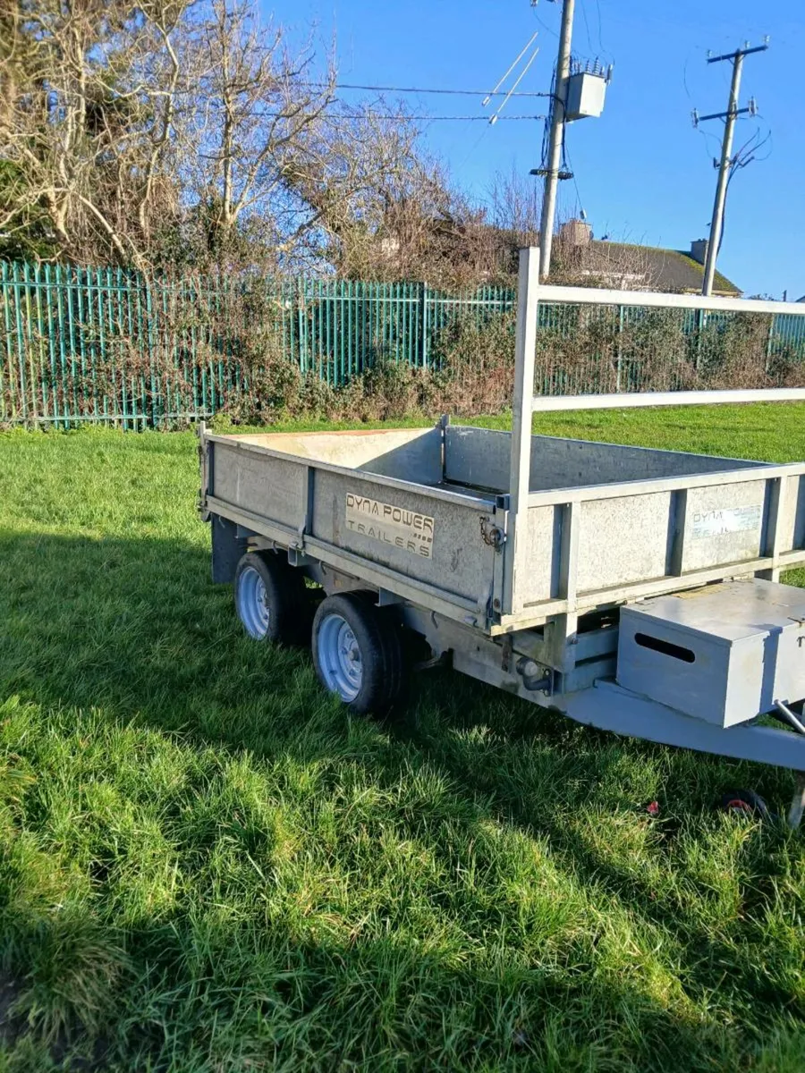 DYNA POWER tipper trailer 8ft by 5ft - Image 1