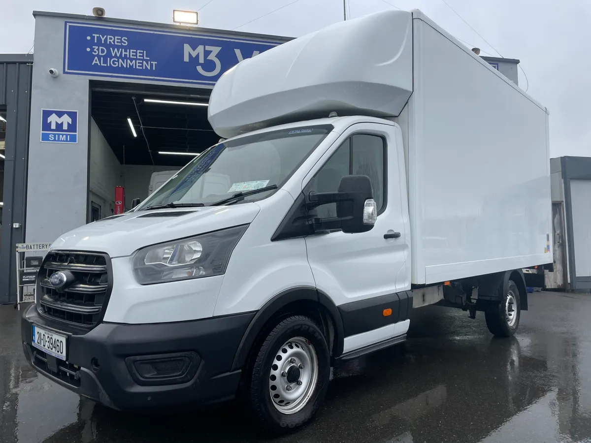 2021 FORD 350LEADER LUTON WITH TAIL LIFT - Image 1
