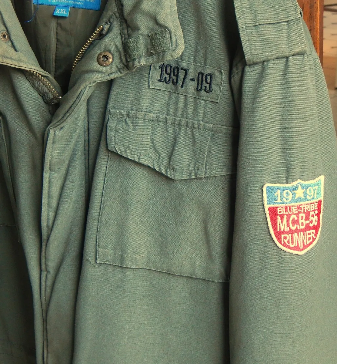 Gents Bluetribe Military Style Field Jacket - Image 3
