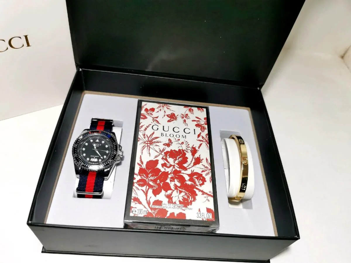 Womens Watch parfume and bracelet set - Image 2