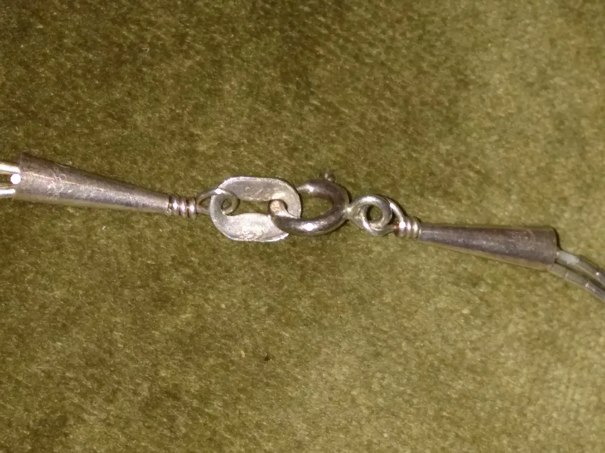 Carolyn Pollack Silver Southwestern Necklace - Image 2