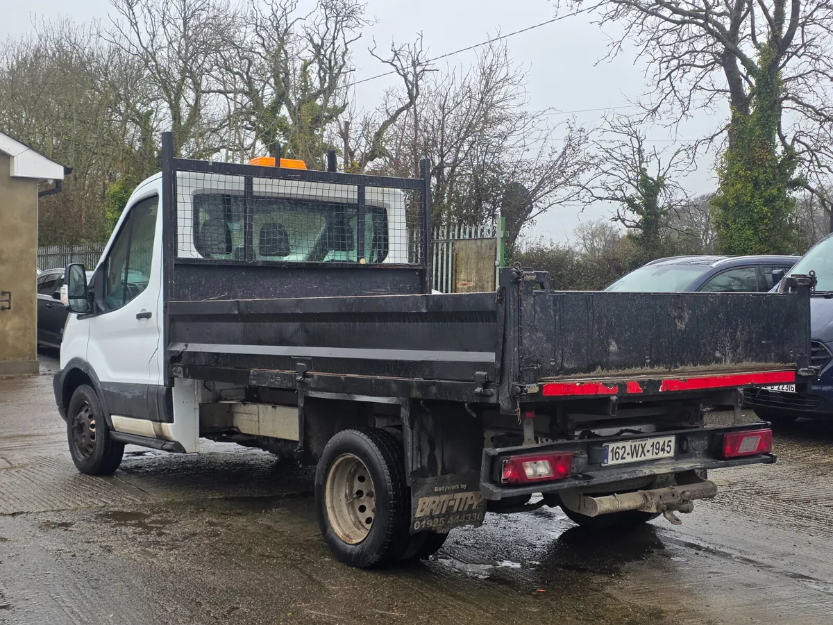 FORD TRANSIT LWB TIPPER 2.2L 2016 - Image 4