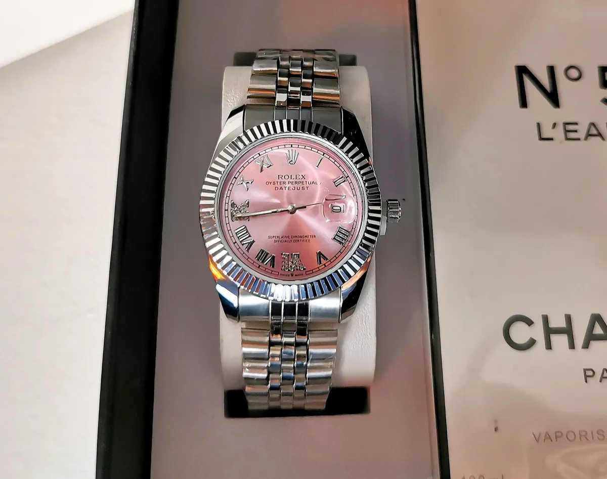 Womens Watch fragrance and bracelet set - Image 2