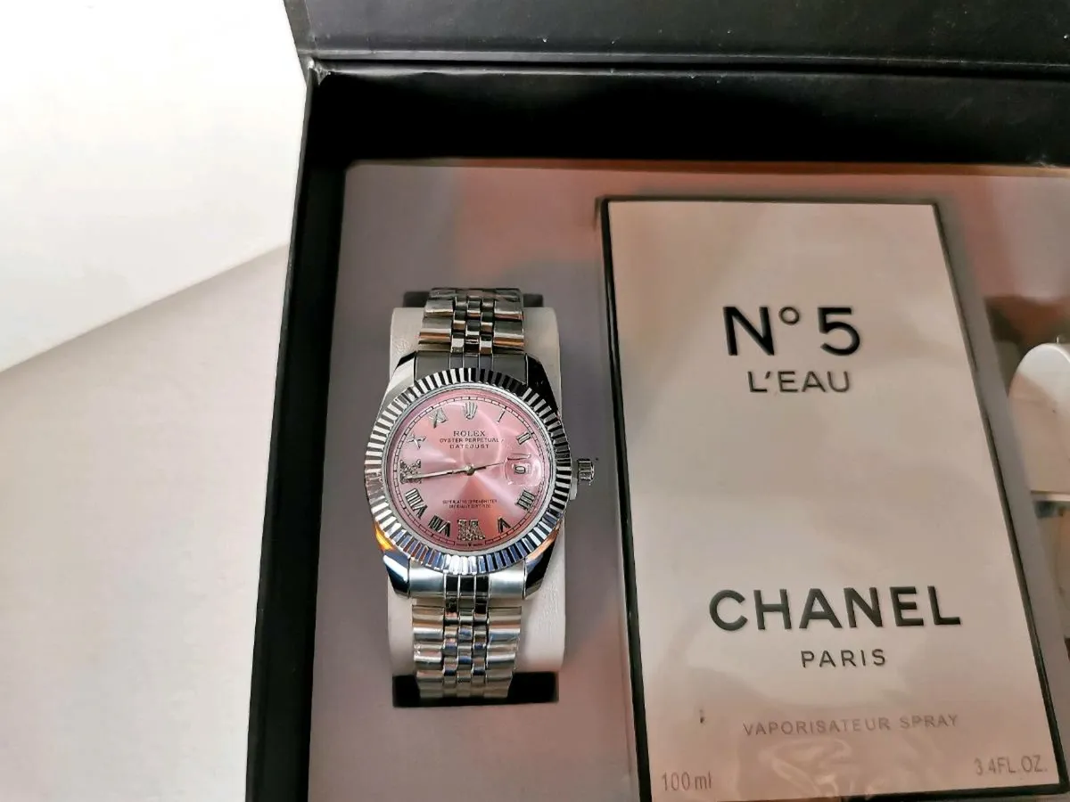 Womens Watch fragrance and bracelet set - Image 4