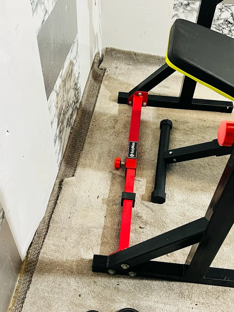 Bodymax rack weights bench barbell dumbbells - Image 3