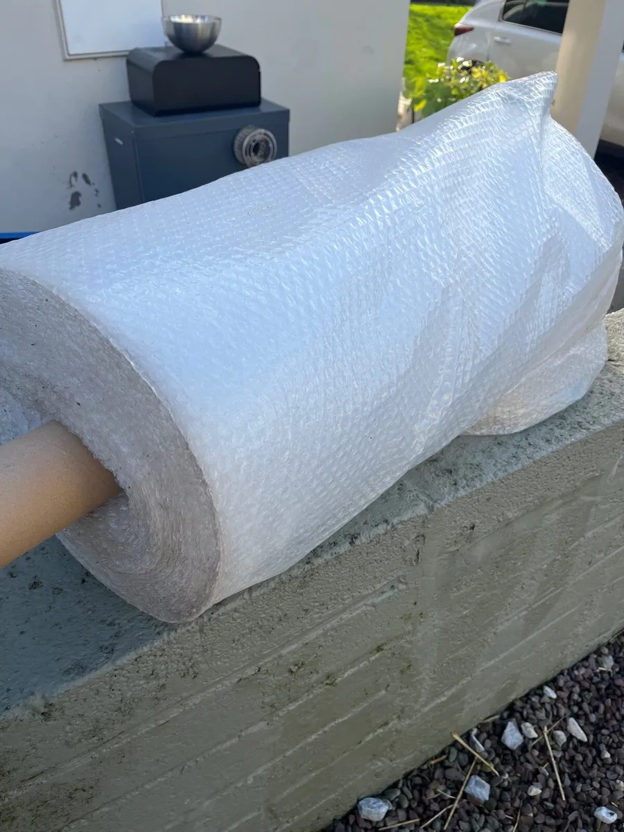 Large roll of bubble wrap