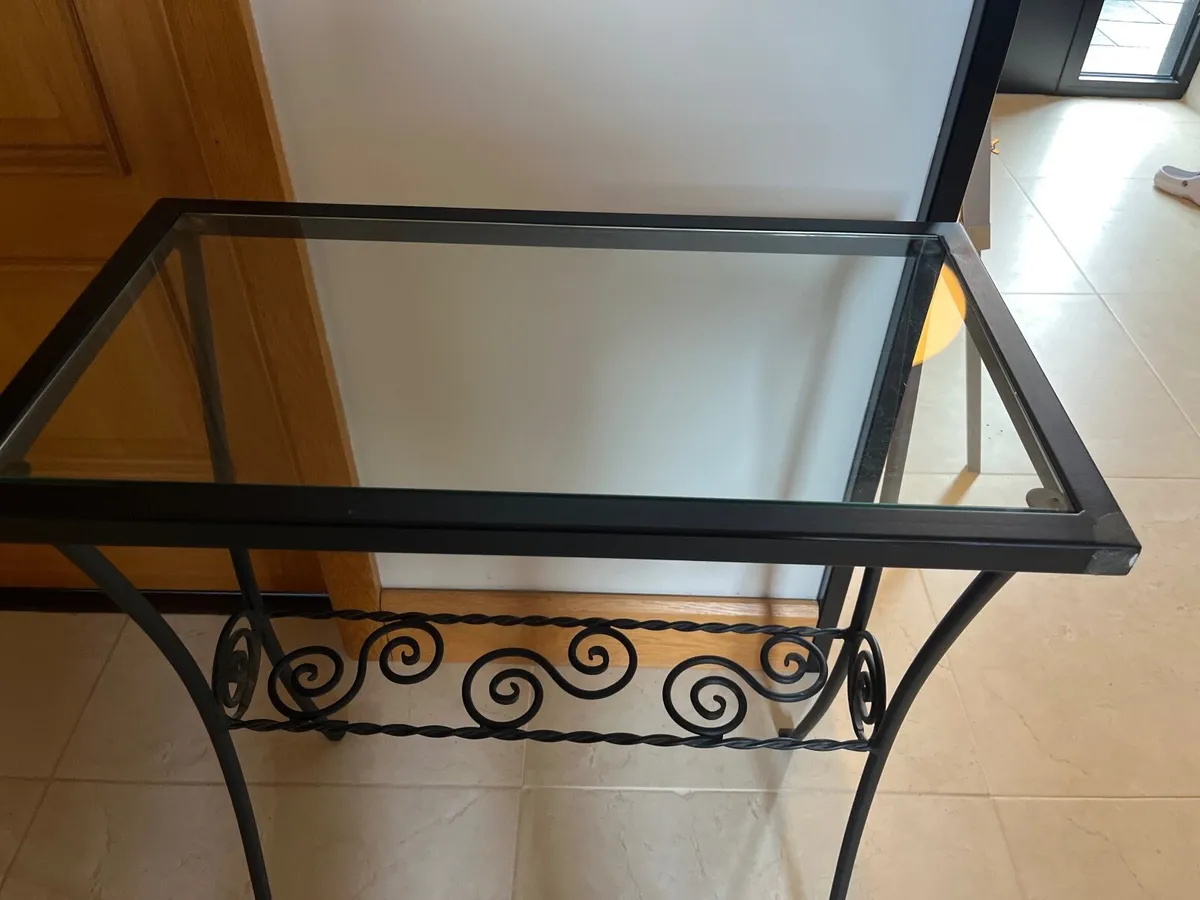 Cast Iron Hall table - Image 1