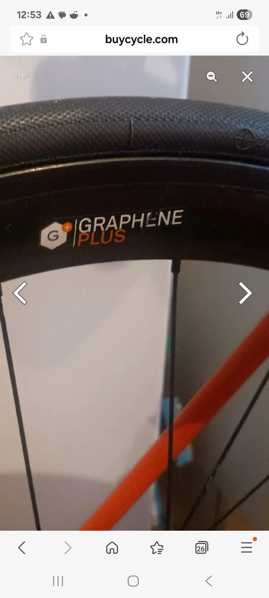 S WORKS TARMAC CARBON ROAD BIKE - Image 3