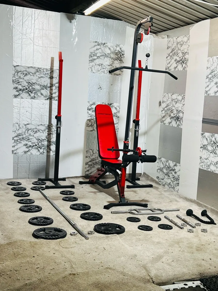 STEELL TRIGRIP WEIGHTS BENCH RACK BAR DUMBBELLS - Image 4