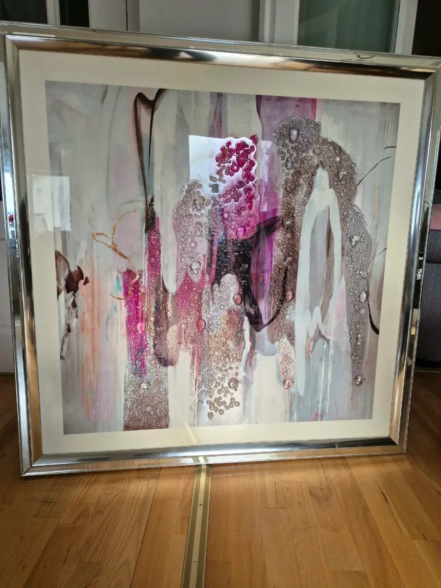 XL abstract art 108x108cm - Image 2